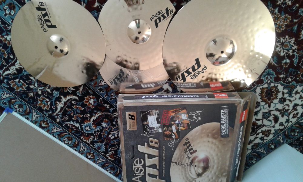 پک سیمبال paiste8 آکبند