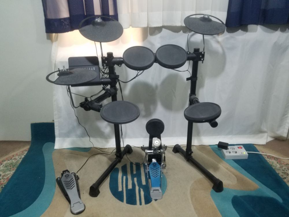 وی درام yamaha dtx450k