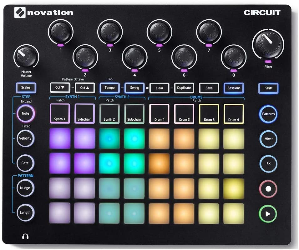 لانچ پد گروو باکس Novation Circuit