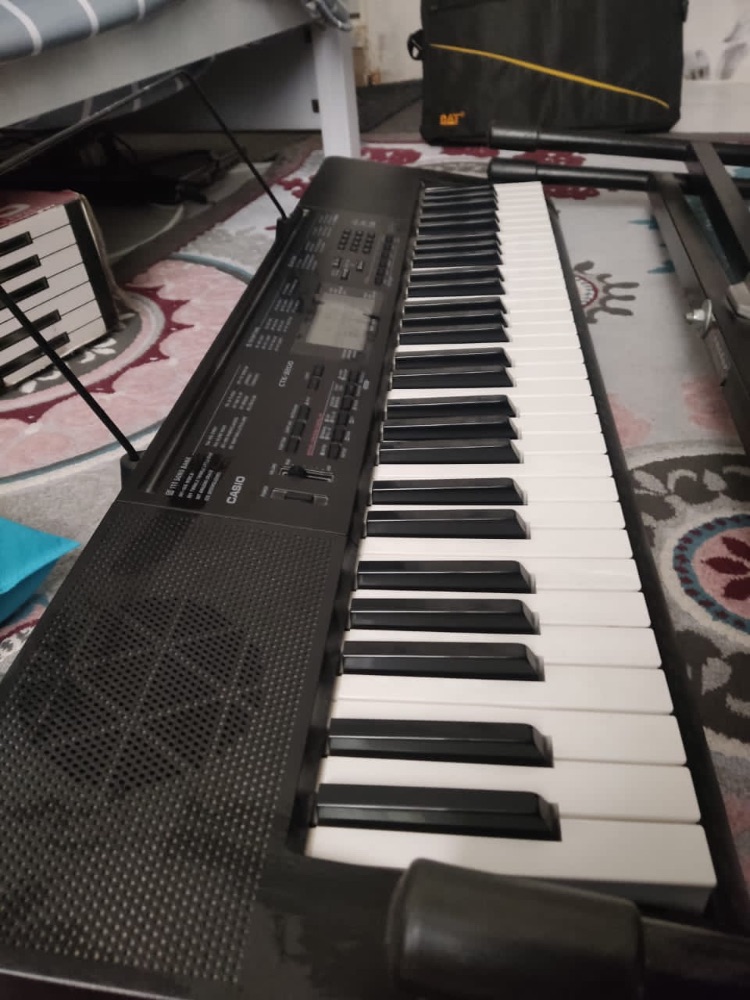 کیبرد کاسیو مدل CTK-3200 + پایه نگهدارنده